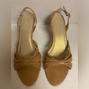 Talbots Women's Braided Slingback Kitten Heels (Halle)